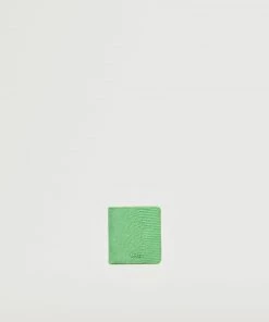Mango Folded Wallet Green
