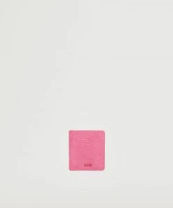 Mango Snake Effect Wallet Fuchsia