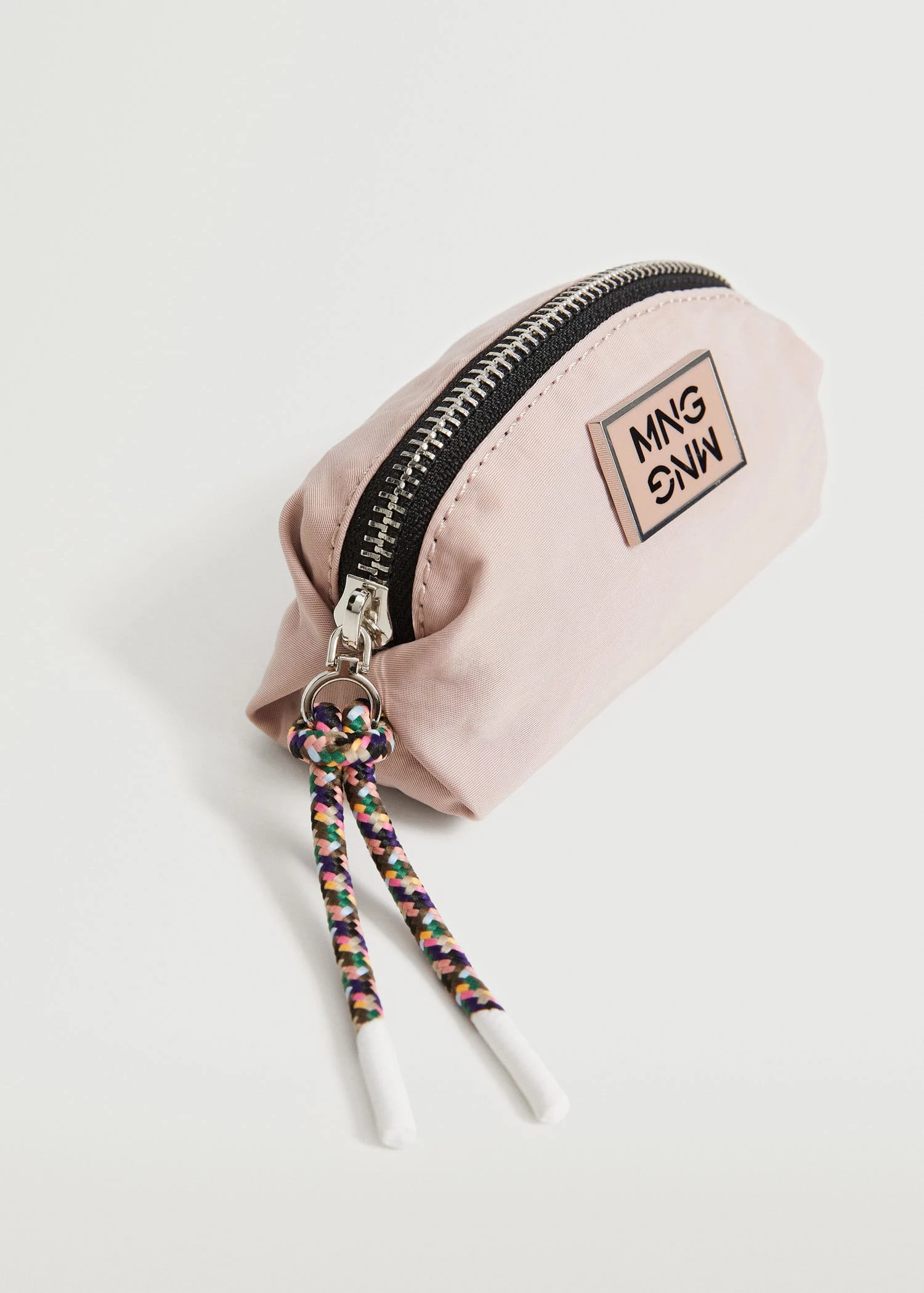 Mango Logo Coin Purse With Zip Pastel Pink 3 Mango Logo Coin Purse With Zip Pastel Pink - Image 3