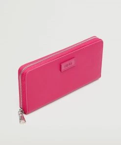 Mango Zip Wallet Fuchsia -Mango Jewellery Wallets Belts For Women Sales unnamed file 1097
