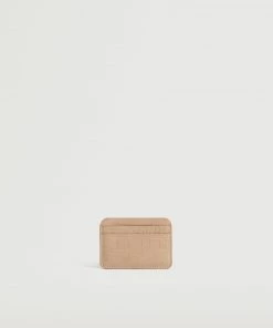 Mango Croc-effect Card Holder Nude -Mango Jewellery Wallets Belts For Women Sales unnamed file 1106
