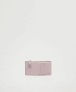 Mango Logo Card Holder Lilac -Mango Jewellery Wallets Belts For Women Sales unnamed file 1113