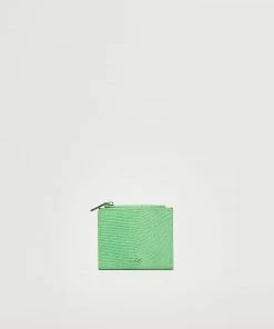 Mango Zip Wallet Green