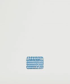 Mango Printed Card Holder Blue