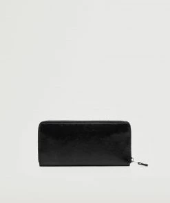 Mango Logo Wallet Black -Mango Jewellery Wallets Belts For Women Sales unnamed file 1149