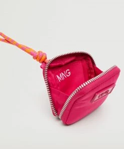 Mango Mini Rope Purse Fuchsia -Mango Jewellery Wallets Belts For Women Sales unnamed file 1226