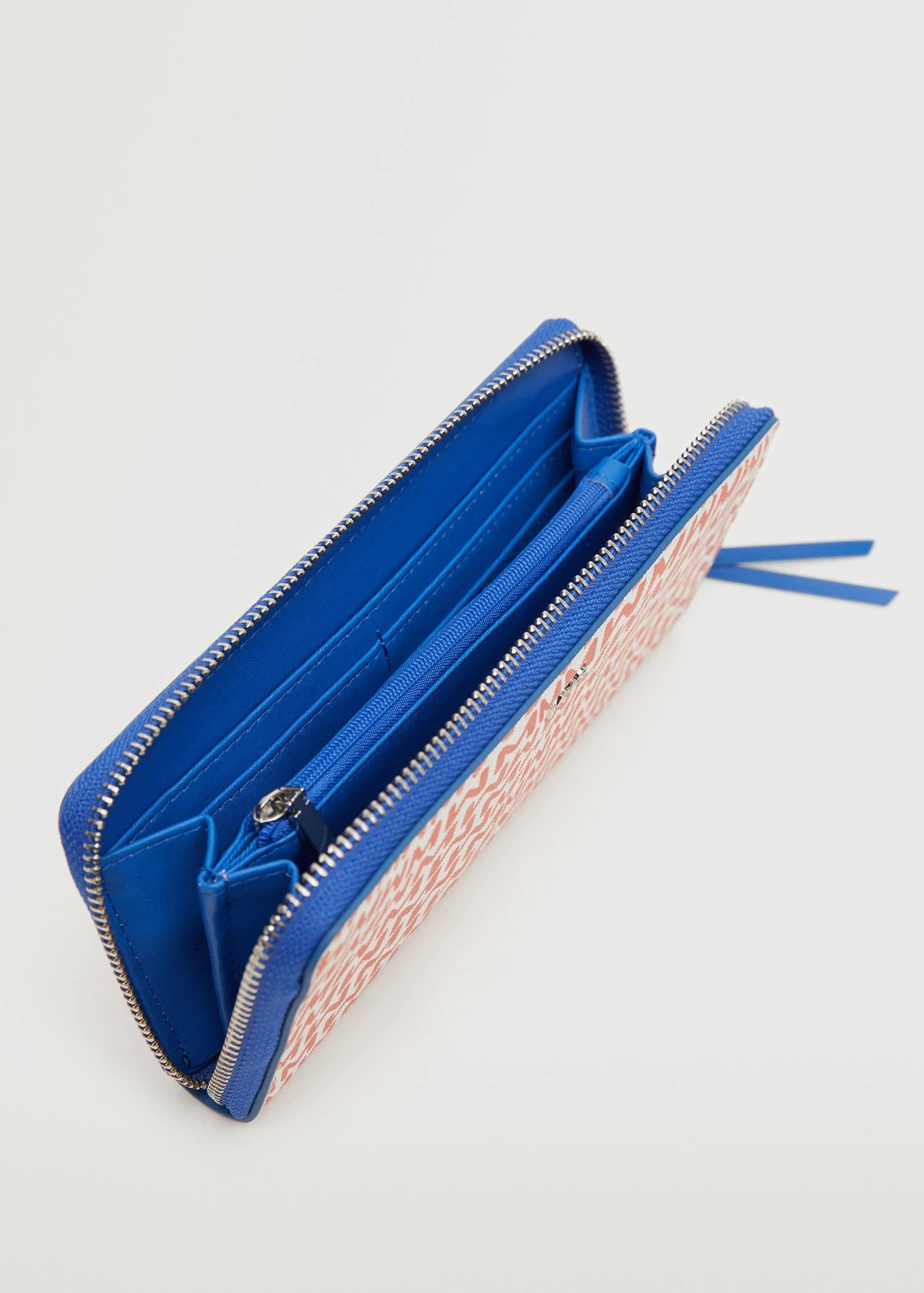 Mango Printed Wallet Orange 2 Mango Printed Wallet Orange - Image 2