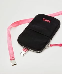 Mango Mobile Case With String Black -Mango Jewellery Wallets Belts For Women Sales unnamed file 1300