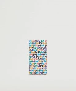 Mango Printed Glasses Case Ecru