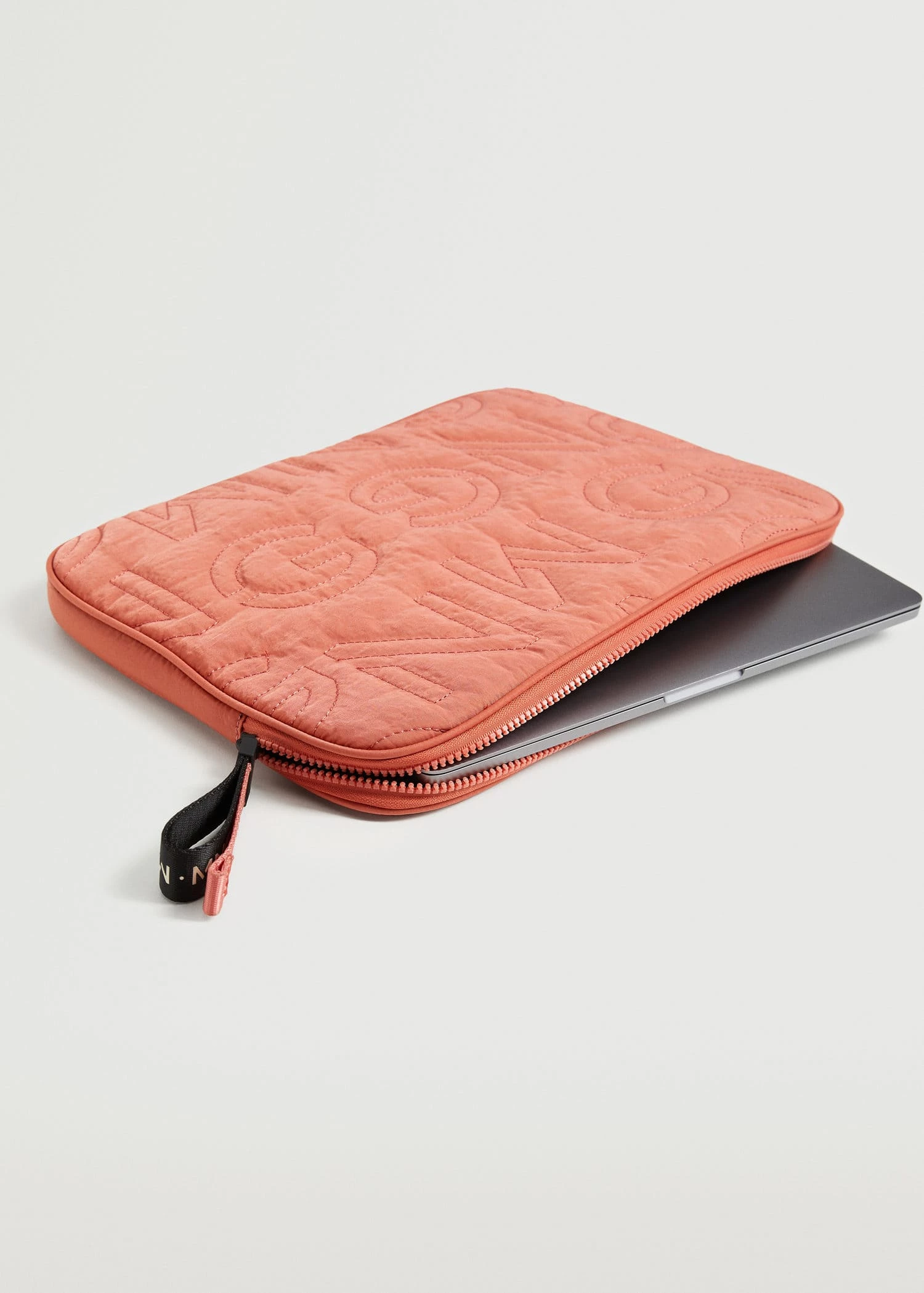 Mango Padded Laptop Case Coral Red 4 Mango Padded Laptop Case Coral Red - Image 4