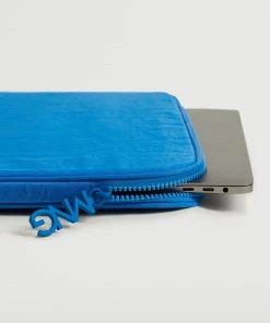Mango Padded Laptop Case Blue -Mango Jewellery Wallets Belts For Women Sales unnamed file 1335