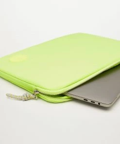 Mango Knot Detail Laptop Case Lime -Mango Jewellery Wallets Belts For Women Sales unnamed file 1342