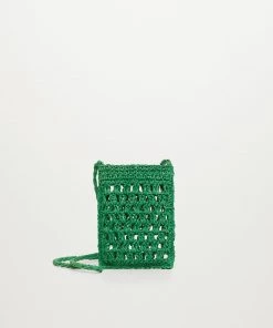 Mango Braided Phone Case Neon Pink