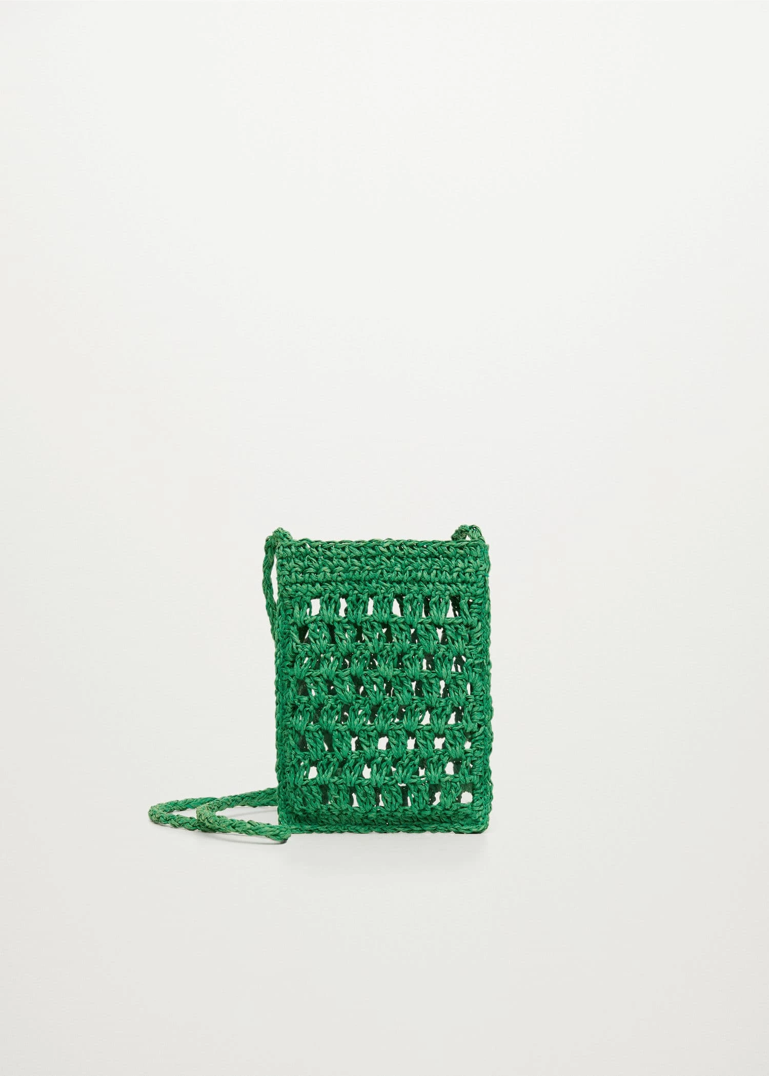 Mango Braided Phone Case Neon Pink 1 Mango Braided Phone Case Neon Pink