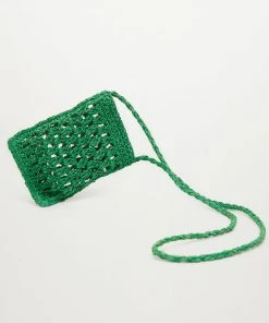 Mango Braided Phone Case Green