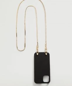Mango Chain Mobile Case Black