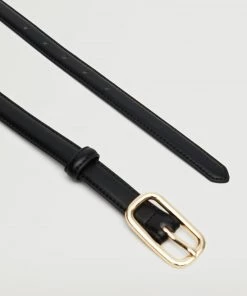 Mango Rectangular Buckle Belt Dark Navy -Mango Jewellery Wallets Belts For Women Sales unnamed file 1413