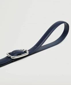 Mango Rectangular Buckle Belt Dark Navy -Mango Jewellery Wallets Belts For Women Sales unnamed file 1419