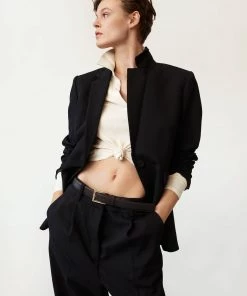 Mango Leather Belt With Square Buckle Brown -Mango Jewellery Wallets Belts For Women Sales unnamed file 1427