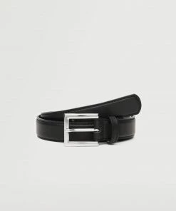 Mango Leather Belt With Square Buckle Brown -Mango Jewellery Wallets Belts For Women Sales unnamed file 1428