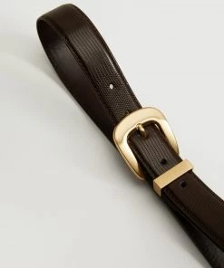 Mango Crocodile Effect Belt Black -Mango Jewellery Wallets Belts For Women Sales unnamed file 1467