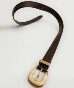 Mango Crocodile Effect Belt Black -Mango Jewellery Wallets Belts For Women Sales unnamed file 1468