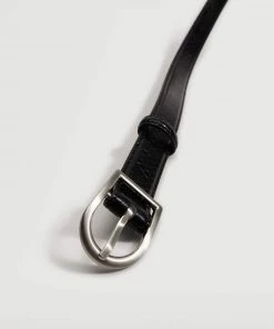 Mango Metal Buckle Belt Chocolate -Mango Jewellery Wallets Belts For Women Sales unnamed file 1493