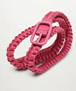 Mango Braided Buckle Belt Blue -Mango Jewellery Wallets Belts For Women Sales unnamed file 1532