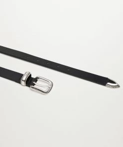 Mango Metal Buckle Belt Medium Brown -Mango Jewellery Wallets Belts For Women Sales unnamed file 1566