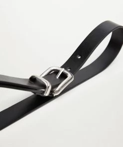 Mango Metal Buckle Belt Medium Brown -Mango Jewellery Wallets Belts For Women Sales unnamed file 1567