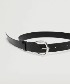 Mango Metal Buckle Belt Black -Mango Jewellery Wallets Belts For Women Sales unnamed file 1579