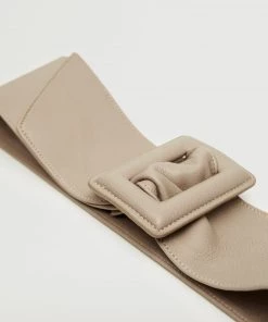 Mango Faux-leather Belt Ecru -Mango Jewellery Wallets Belts For Women Sales unnamed file 1616