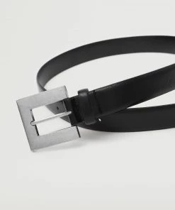 Mango Square Buckle Belt Green -Mango Jewellery Wallets Belts For Women Sales unnamed file 1623