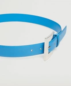 Mango Square Buckle Belt Green -Mango Jewellery Wallets Belts For Women Sales unnamed file 1626