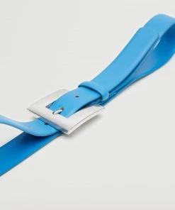 Mango Square Buckle Belt Green -Mango Jewellery Wallets Belts For Women Sales unnamed file 1627