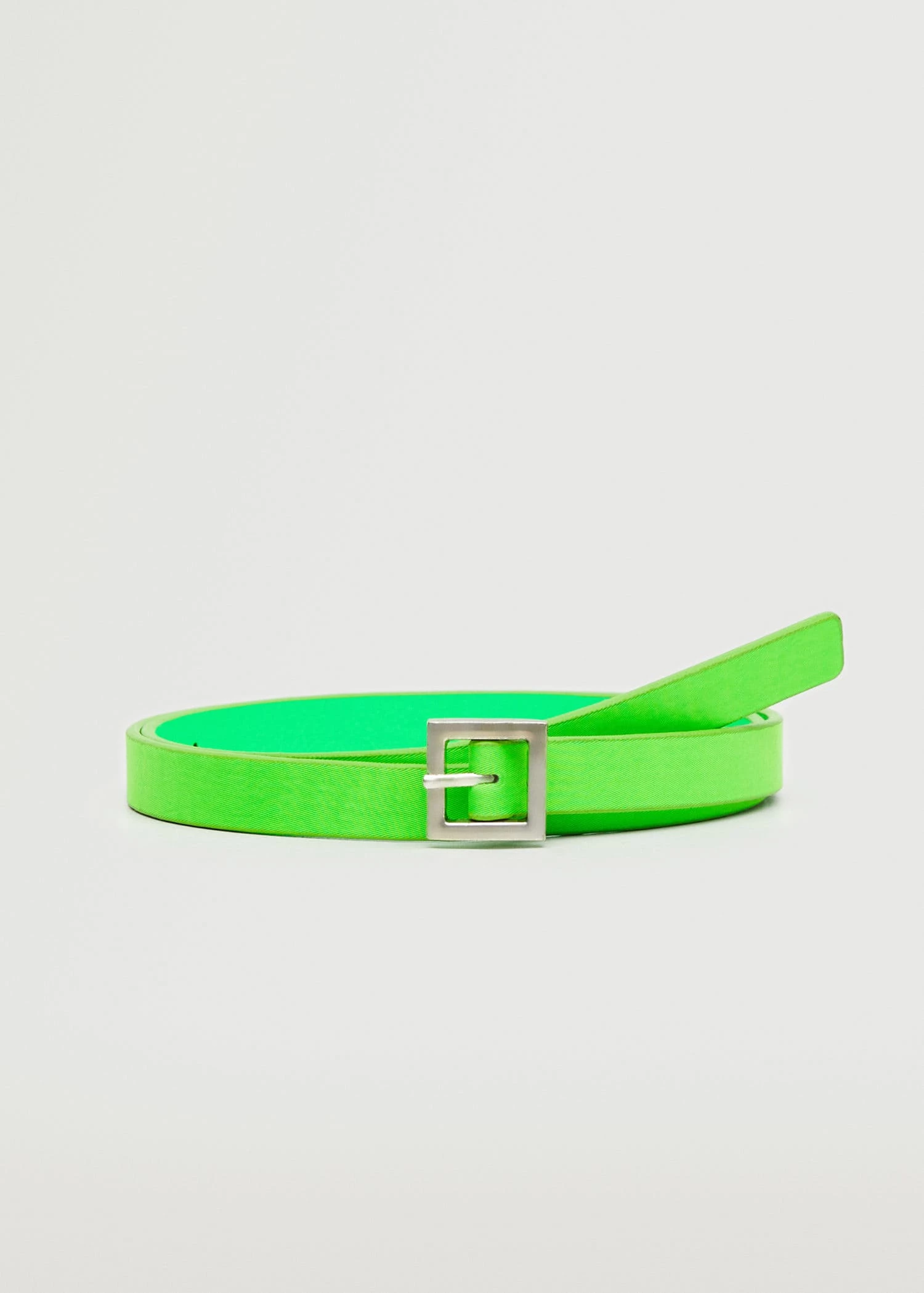 Mango Fluor Buckle Belt Pink 1 Mango Fluor Buckle Belt Pink