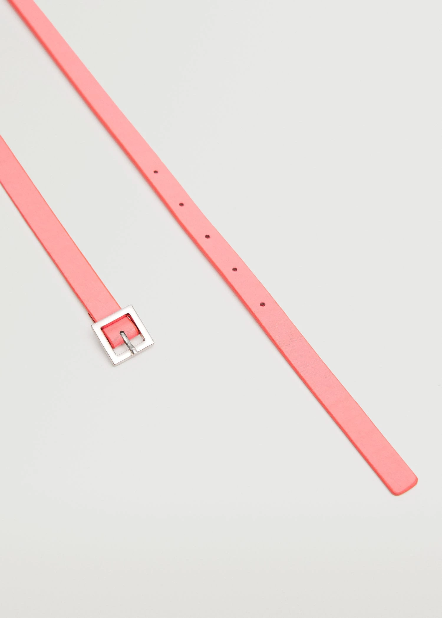 Mango Fluor Buckle Belt Pink 7 Mango Fluor Buckle Belt Pink - Image 7