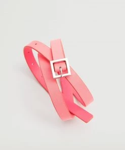 Mango Fluor Buckle Belt Pink 17 Mango Fluor Buckle Belt Pink -Mango Jewellery Wallets Belts For Women Sales unnamed file 1682