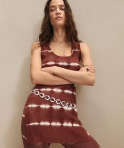 Mango Metal Appliqué Belt Silver