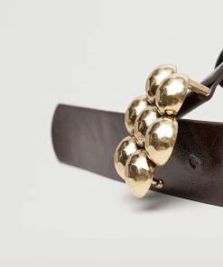 Mango Flower Buckle Belt Chocolate 19 Mango Flower Buckle Belt Chocolate -Mango Jewellery Wallets Belts For Women Sales unnamed file 1702