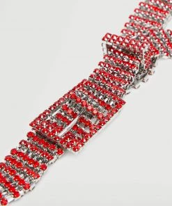 Mango Glossed-effect Appliqué Belt Black -Mango Jewellery Wallets Belts For Women Sales unnamed file 1727