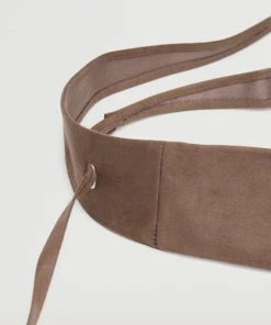 Mango Interwoven Sash Belt Medium Brown -Mango Jewellery Wallets Belts For Women Sales unnamed file 1742