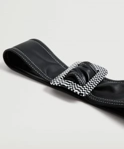 Mango Rectangular Buckle Belt Black 9 Mango Rectangular Buckle Belt Black -Mango Jewellery Wallets Belts For Women Sales unnamed file 1760