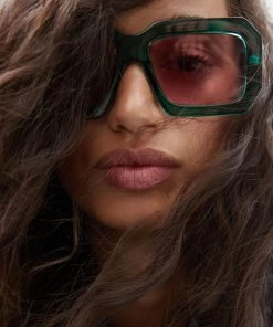 Mango Acetate Frame Sunglasses Turquoise -Mango Jewellery Wallets Belts For Women Sales unnamed file 1783