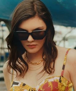 Mango Acetate Frame Sunglasses Black -Mango Jewellery Wallets Belts For Women Sales unnamed file 1790