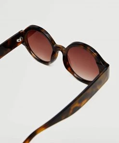 Mango Tortoiseshell Rounded Sunglasses Purple -Mango Jewellery Wallets Belts For Women Sales unnamed file 1795