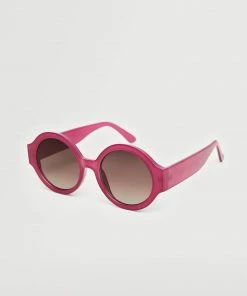 Mango Tortoiseshell Rounded Sunglasses Purple -Mango Jewellery Wallets Belts For Women Sales unnamed file 1800