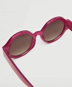 Mango Tortoiseshell Rounded Sunglasses Purple -Mango Jewellery Wallets Belts For Women Sales unnamed file 1802
