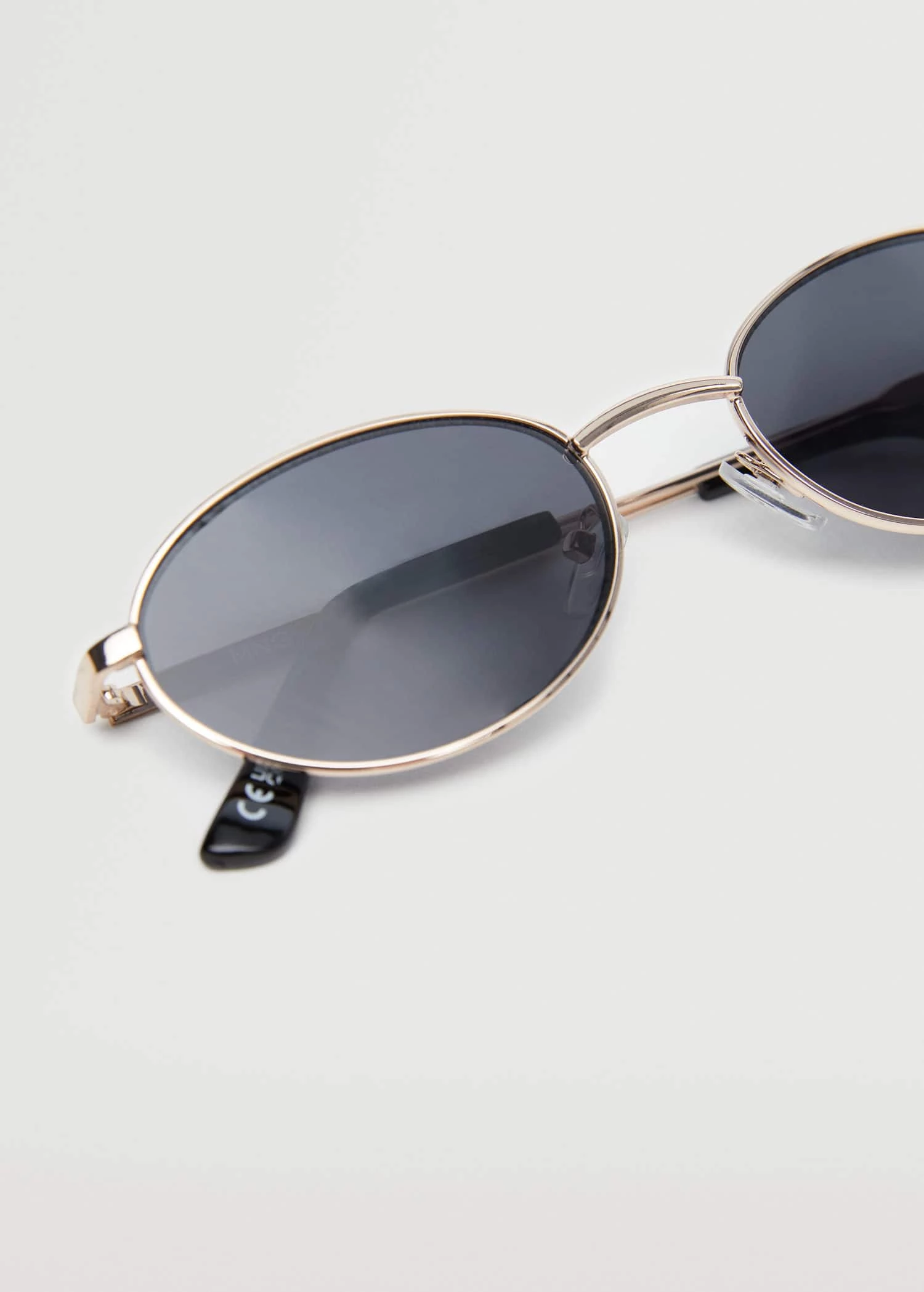 Mango Metallic Frame Sunglasses Gold 5 Mango Metallic Frame Sunglasses Gold - Image 5