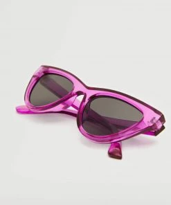 Mango Cat-eye Sunglasses Violet -Mango Jewellery Wallets Belts For Women Sales unnamed file 1832